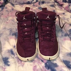 Maroon JORDAN shoes
